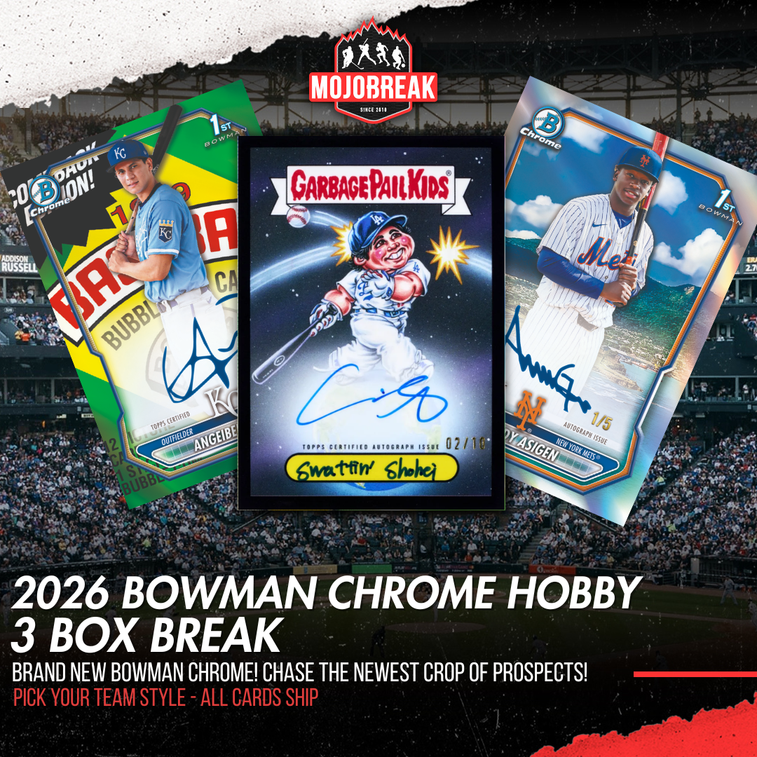 2026 Bowman Chrome Baseball Hobby 3 Box Pick Your Team #4