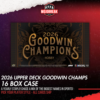 2026 Upper Deck Goodwin Champs 16 Box Case Pick Your Player #4