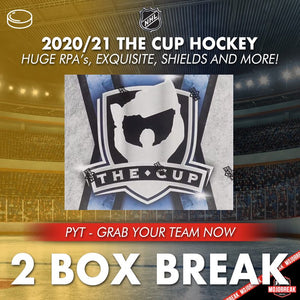2020/21 The Cup Hockey 2 Box Break PYT #10