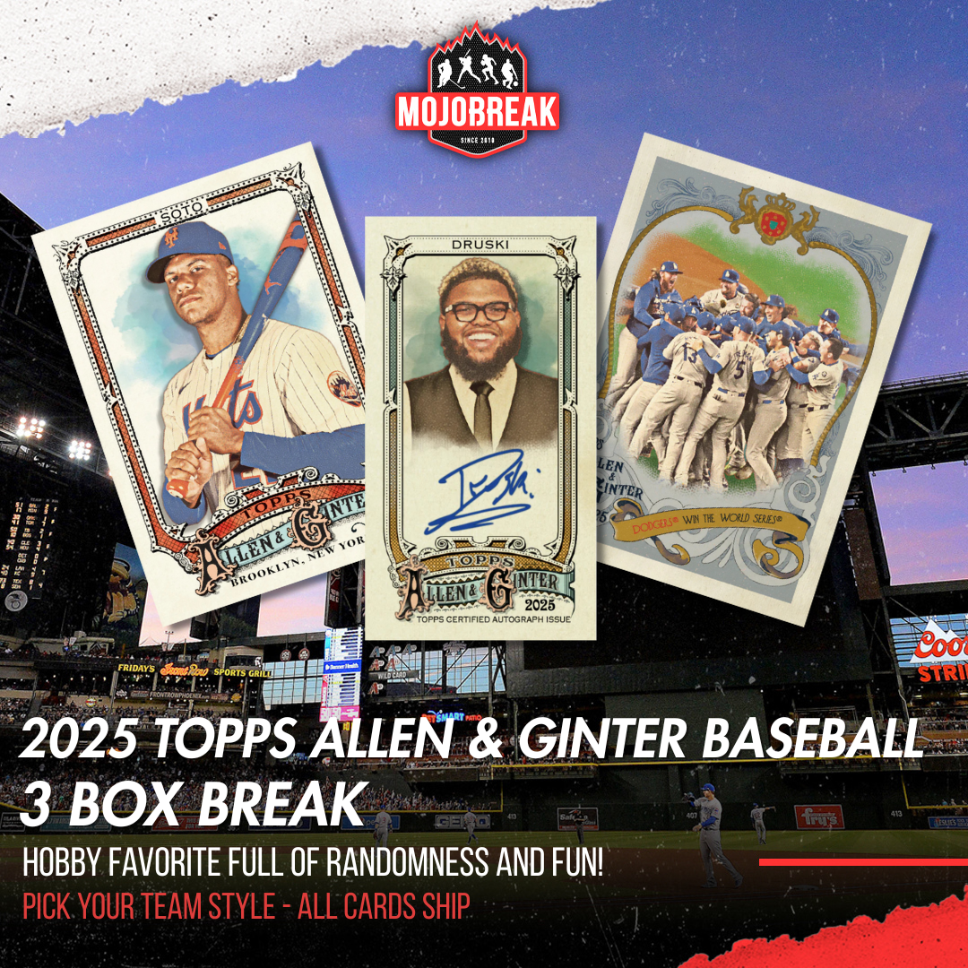 2025 Topps Allen & Ginter Hobby 3 Box Break Pick Your Team #1