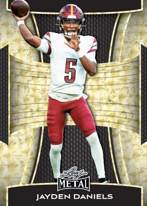 2025 Leaf Metal Football Hobby 4 Box Random Letter #1