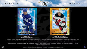 2023-24 Upper Deck Skybox E-X 2000 Hockey 12 Box Case Random Team #3