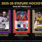 2025/26 Upper Deck Stature Hockey Hobby 8 Box Pick Your Team #2