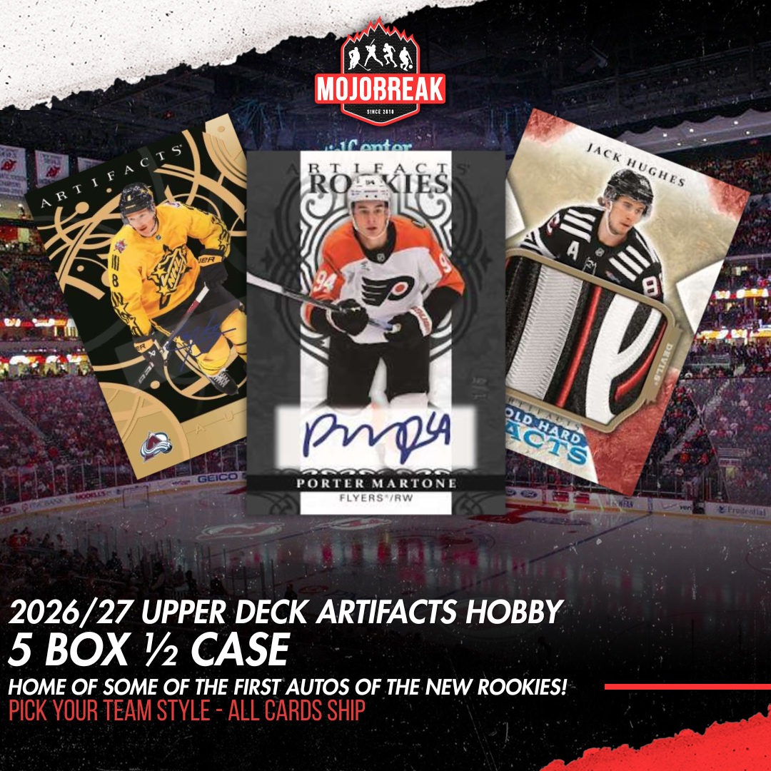 2026/27 Upper Deck Artifacts Hockey Hobby 5 Box Pick Your Team #3