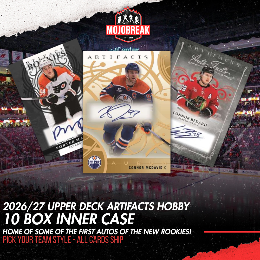 2026/27 Upper Deck Artifacts Hockey Hobby 10 Box Inner Case Pick Your Team #1