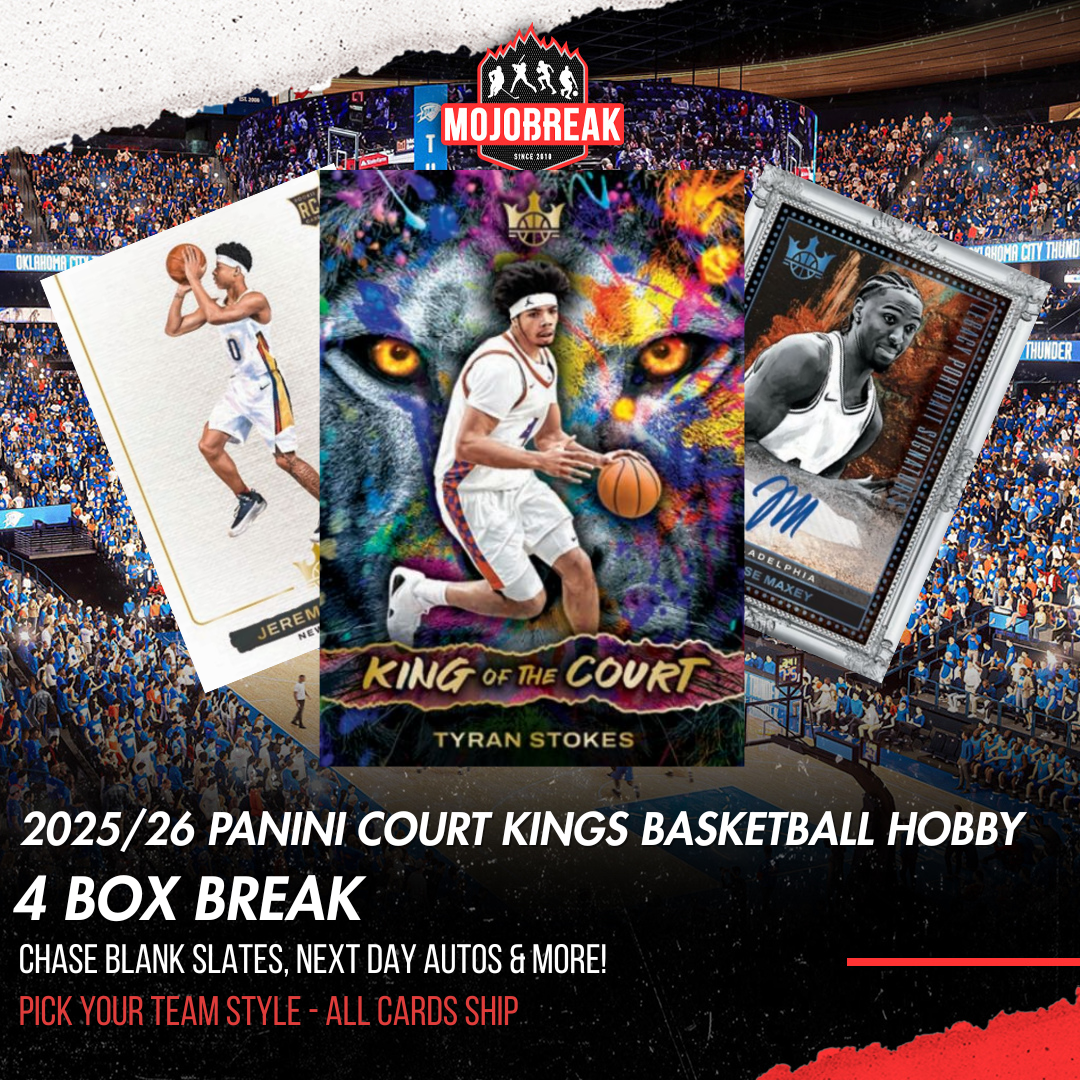 2025/26 Panini Court Kings Basketball 4 Box Pick Your Team #2