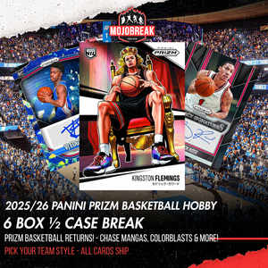 2025/26 Panini Prizm Basketball Hobby 6 Box Half Case Pick Your Team #2