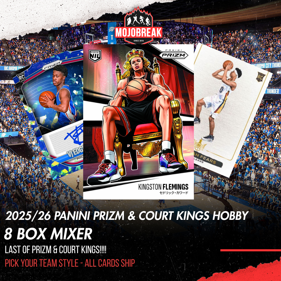 2025/26 Panini Prizm & Court Kings Basketball 8 Box Mixer Pick Your Team #1