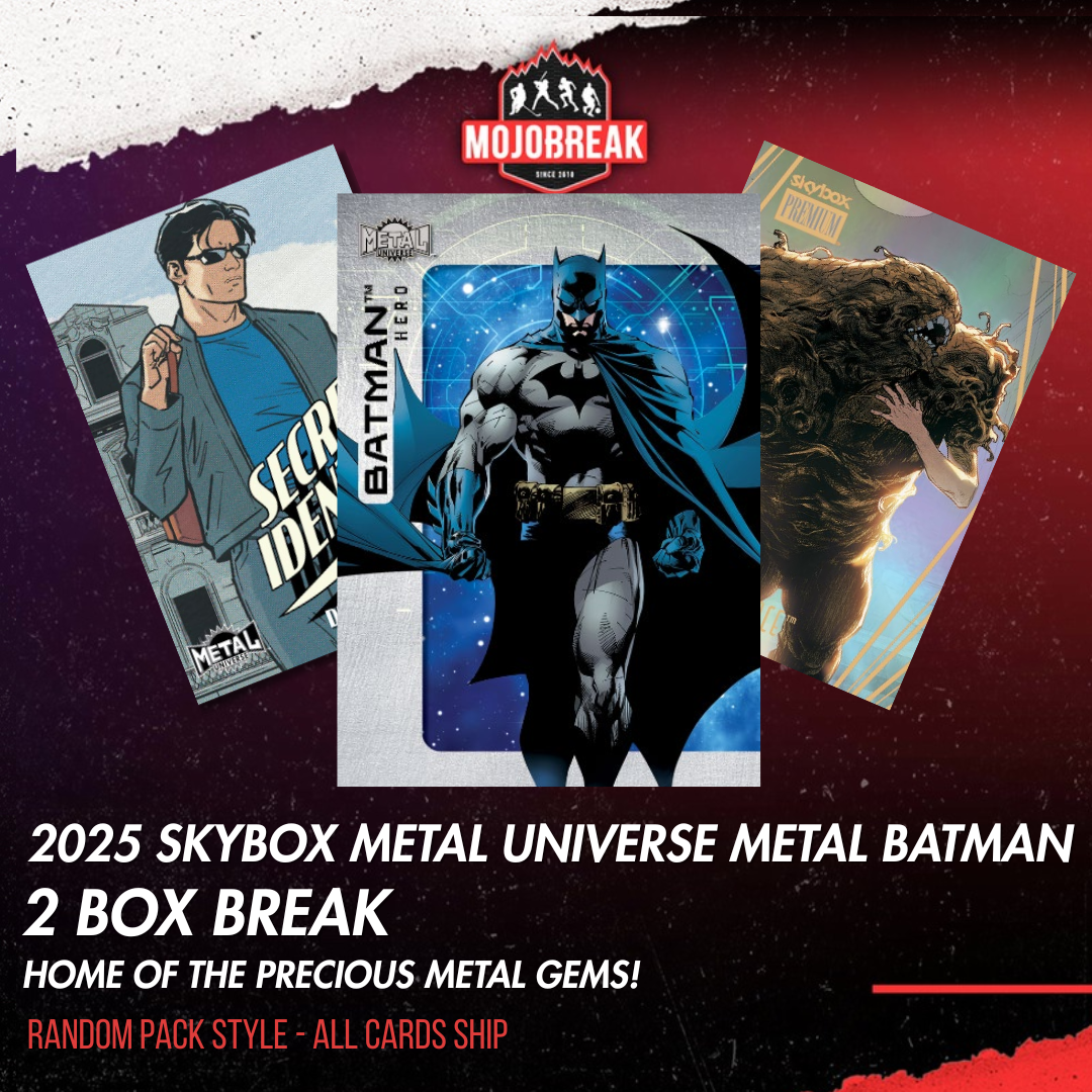 2025 Skybox Metal Universe Batman Hobby 2 Box Random Pack #3
