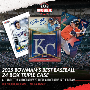 2025 Bowman's Best Baseball Hobby 24 Box Triple Case Pick Your Player #1 (Listing 2 of 3)