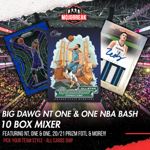 Big Dawg Immac National Treasures NBA 30 Box Mixer Pick Your Team #18