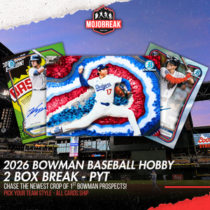 2026 Bowman Baseball Hobby 2 Box Pick Your Team #4