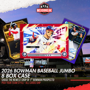 2026 Bowman Baseball Jumbo 8 Box Case Pick Your Team #1
