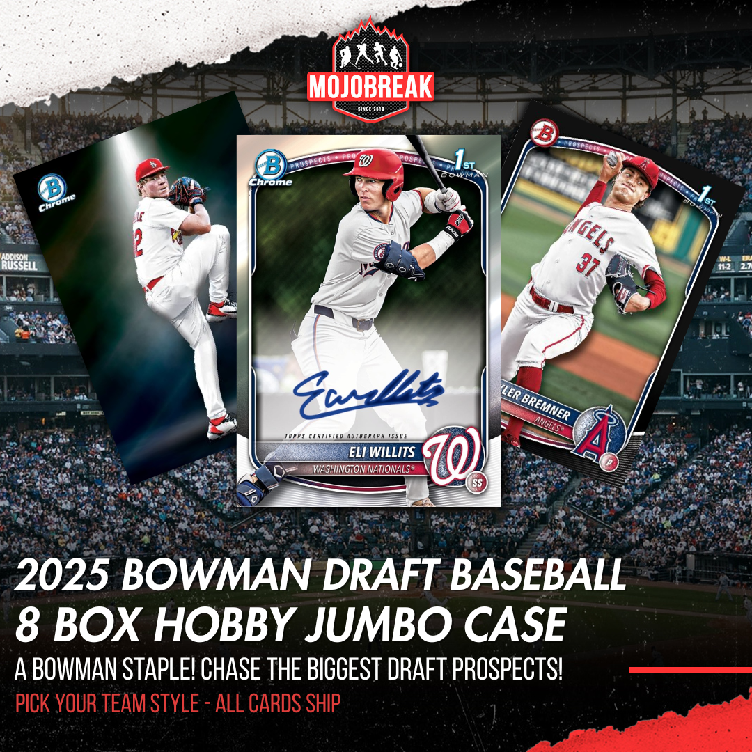 2025 Bowman Draft Baseball Hobby 8 Box Case Pick Your Team #1