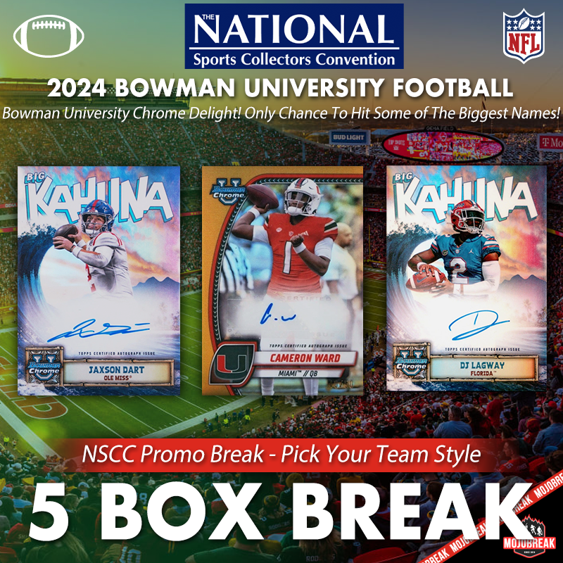 2024 Bowman Chrome University Football Delight 5 Box Pick Your Team #3