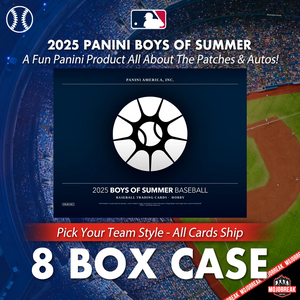 2025 Panini Boys of Summer Baseball Hobby 8 Box Case Pick Your Team #2