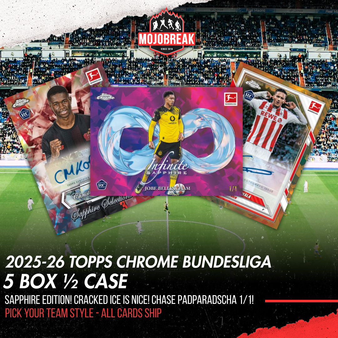 2025/26 Topps Chrome Bundesliga Soccer Sapphire 5 Box Pick Your Team #5