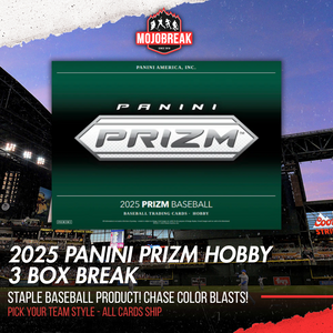 2025 Panini Prizm Baseball 3 Box Break Pick Your Team #1