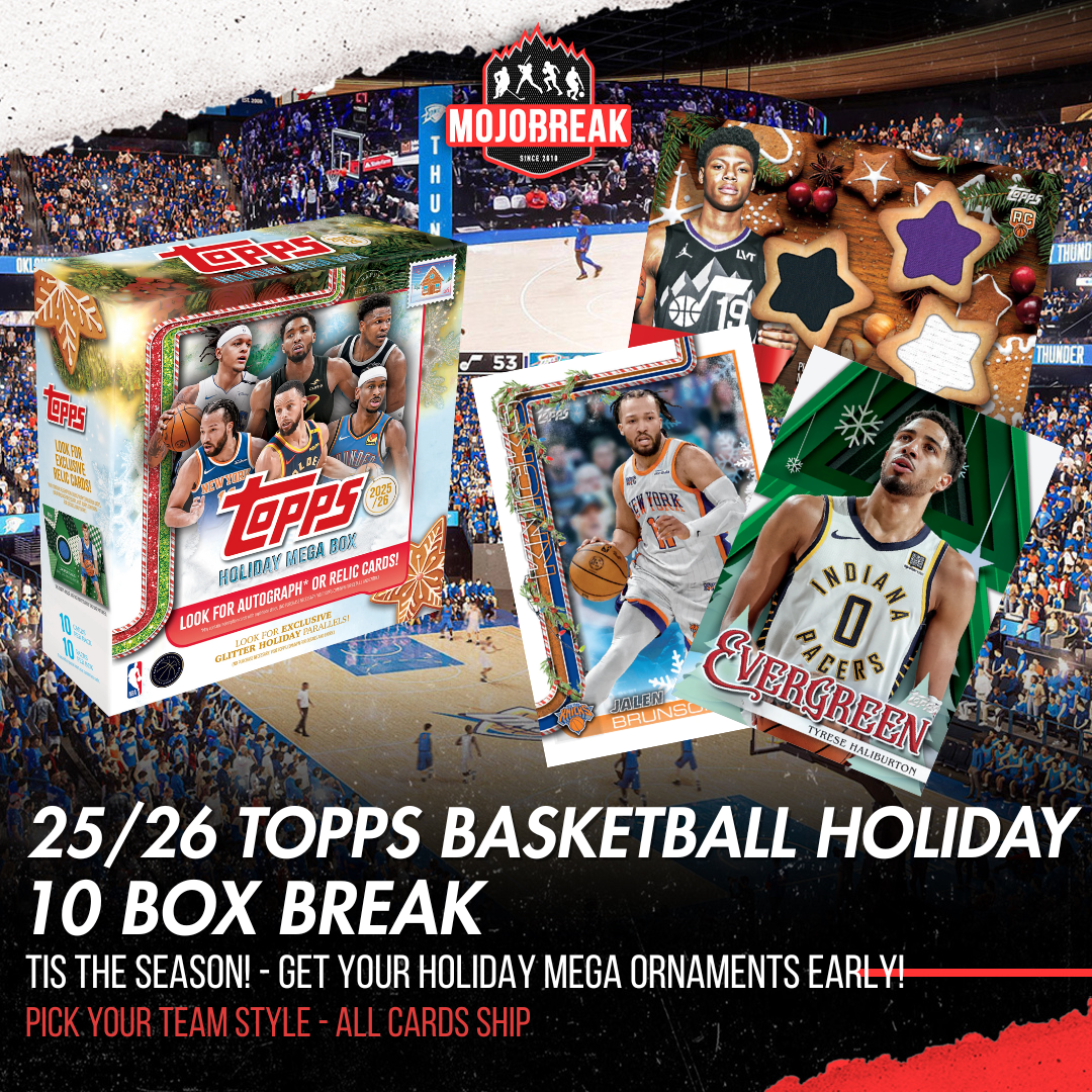 2025-26 Topps Basketball Holiday Mega 10 Box Half Case Pick Your Team #5