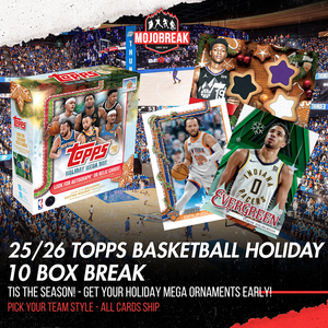 2025-26 Topps Basketball Holiday Mega 10 Box Half Case Pick Your Team #4