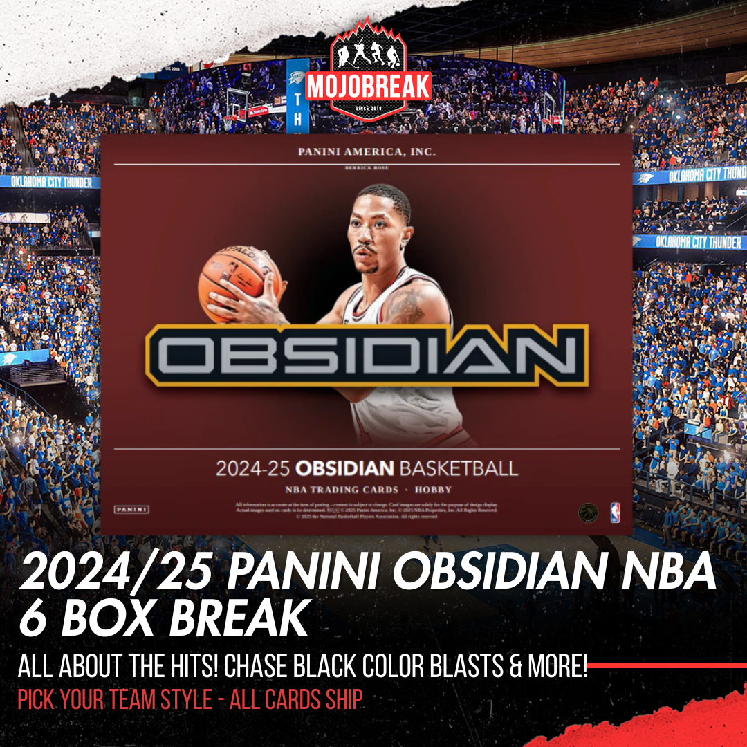 2024-25 Panini Obsidian NBA Hobby 6 Box Pick Your Team #4