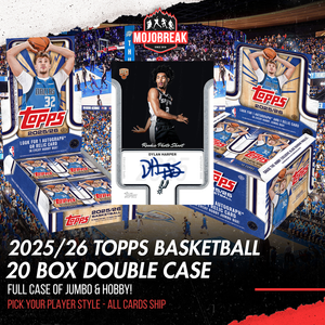 2025-26 Topps Basketball Jumbo Hobby 20 Box Double Case Pick Your Player #1 (Listing 1 Of 3)