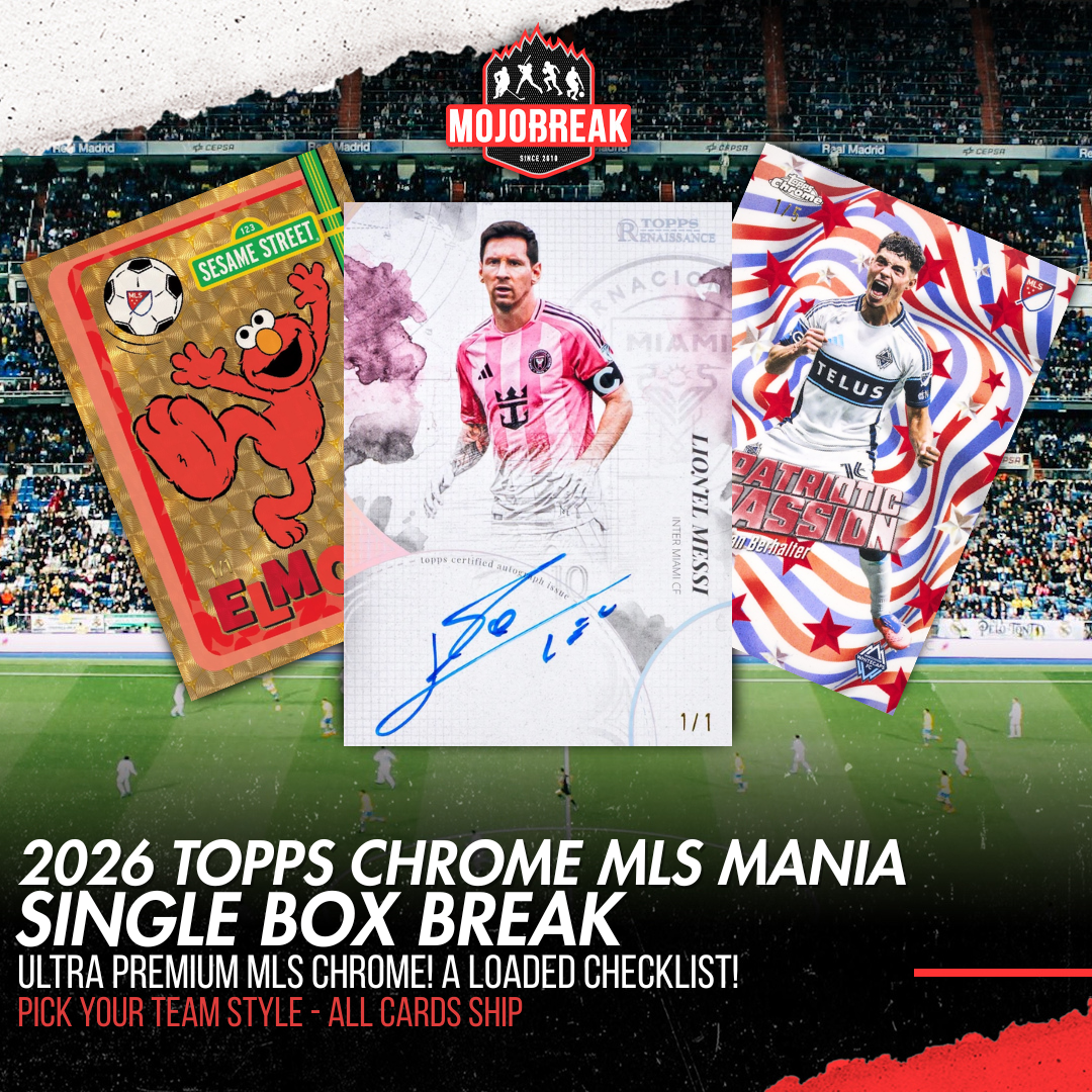 2026 Topps Chrome MLS Soccer Mania Single Box Break Pick Your Team #1