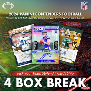 2024 Panini Contenders NFL Hobby 4 Box Pick Your Team #13