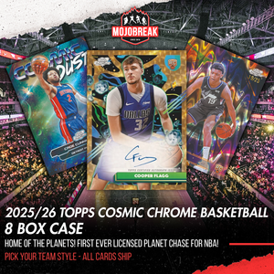 2025/26 Topps Cosmic Chrome Basketball Hobby 8 Box Case Pick Your Team #1