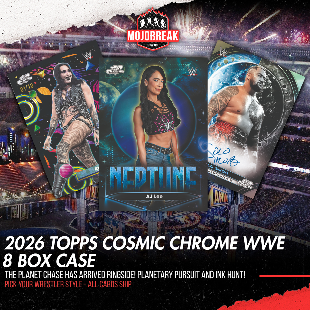 2026 Topps Cosmic Chrome WWE Hobby 8 Case Pick Your Wrestler #1 (Listing 2 of 2)