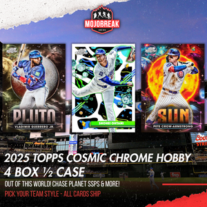 2025 Topps Cosmic Chrome Baseball Hobby 4 Box Pick Your Team #11