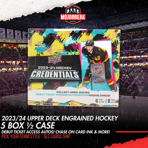 2023-24 Upper Deck Credentials Hockey 5 Box Pick Your Team #11
