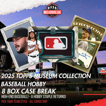 2025 Topps Museum Collection Baseball 8 Box Case Pick Your Team #10