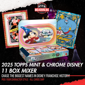 2025 Topps Mint & Chrome Disney Hobby 11 Box Mixer Pick Your Character #2 (Listing 2 of 2)