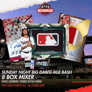 Sunday Night Big Dawg Five Star Museum Baseball 8 Box Bash Pick Your Team #24