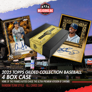 2025 Topps Gilded Collection Baseball Hobby 4 Box Case Random Team #1