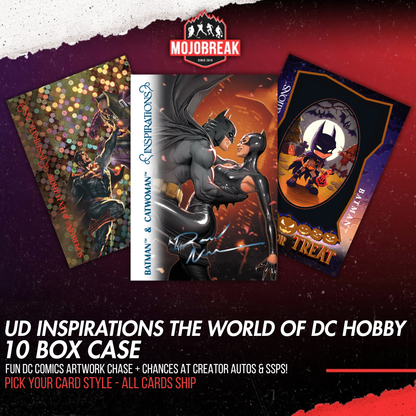 Upper Deck Inspirations The World of DC Hobby 10 Box Case Pick Your Card #1