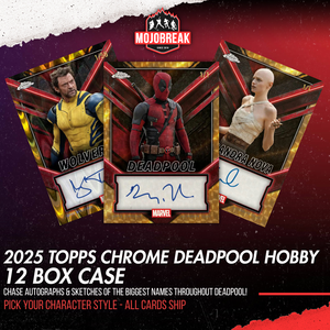 2025 Topps Chrome Marvel Deadpool Hobby 12 Box Case Pick Your Character #1 (Listing 2 of 2)