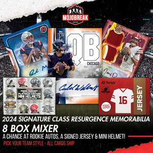 2024 Topps Signature Class Resurgence & Memorabilia 8 Box Mixer Pick Your Team #1