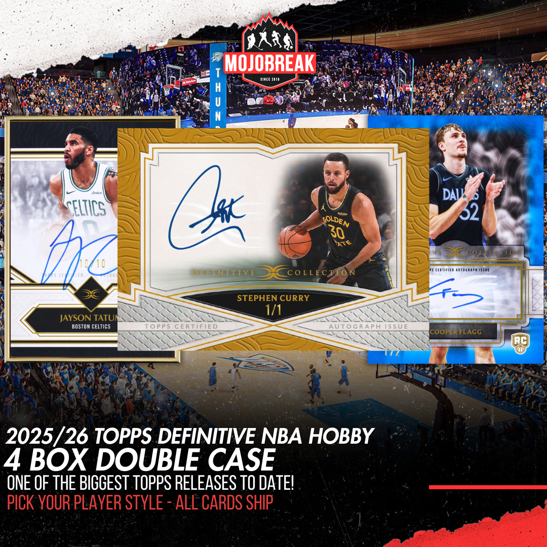2025/26 Topps Definitive Basketball Hobby 4 Box Double Case Pick Your Player #1 (Listing 2 of 2)