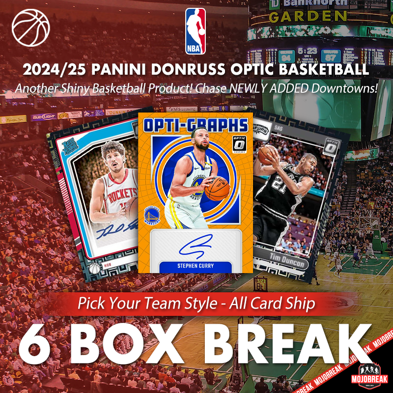 2024/25 Panini Donruss Optic Basketball Hobby 6 Box Pick Your Team #3