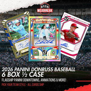 2026 Panini Donruss Baseball Hobby 6 Box Pick Your Team #1