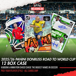 2025/26 Panini Donruss Road To FIFA World Cup 26 Soccer Hobby 12 Box Case Pick Your Player #1