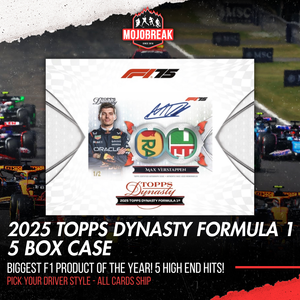 2025 Topps Dynasty Formula One Hobby 5 Box Case Pick Your Driver #2