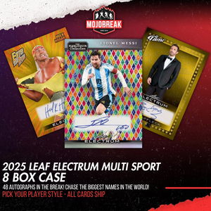 2025 Leaf Electrum Multi-Sport Super Mega 8 Box Case Pick Your Player #1