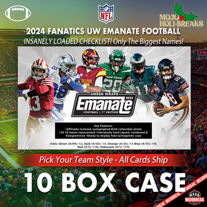 2024 Fanatics UW Emanate Football 10 Box Case Pick Your Team #11