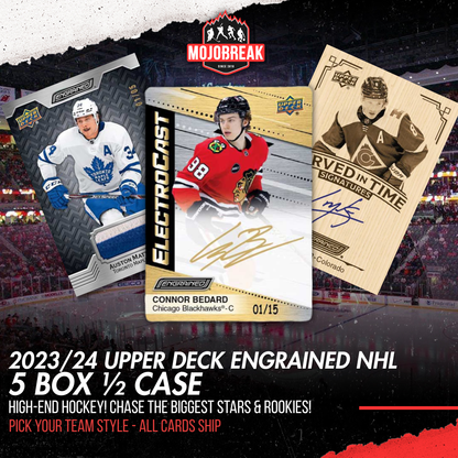 2023-24 Upper Deck Engrained Hockey 5 Box Pick Your Team #18