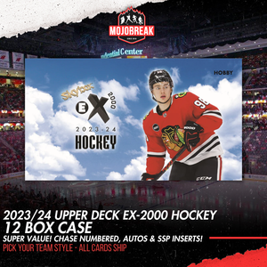 2023-24 Upper Deck Skybox E-X 2000 Hockey 12 Box Case Pick Your Team #8