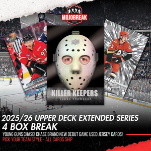 2025/26 Upper Deck Extended Series Hockey Hobby 4 Box Random Team #1