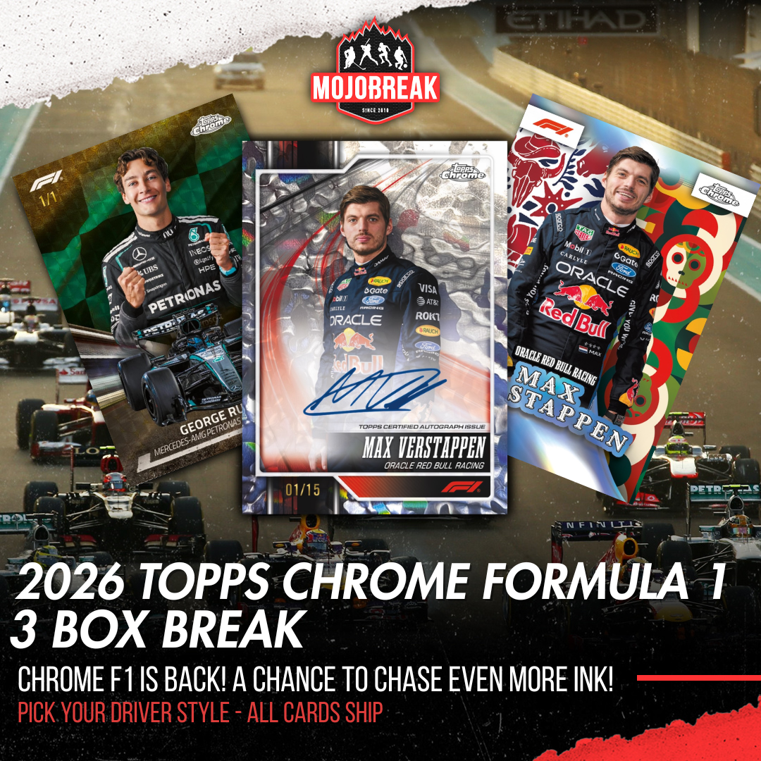 2026 Topps Chrome Formula 1 Racing Hobby 3 Box Pick Your Team #1